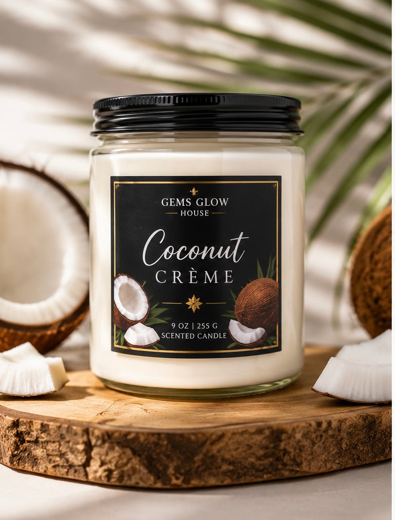 COCONUT CRÈME GLOW CANDLE