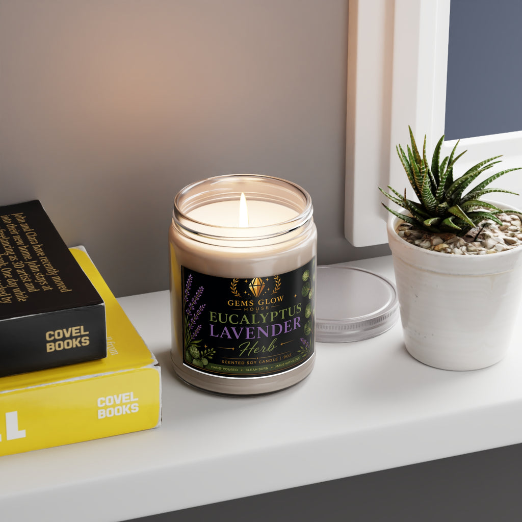 Eucalyptus Lavender & Herb Glow Candle