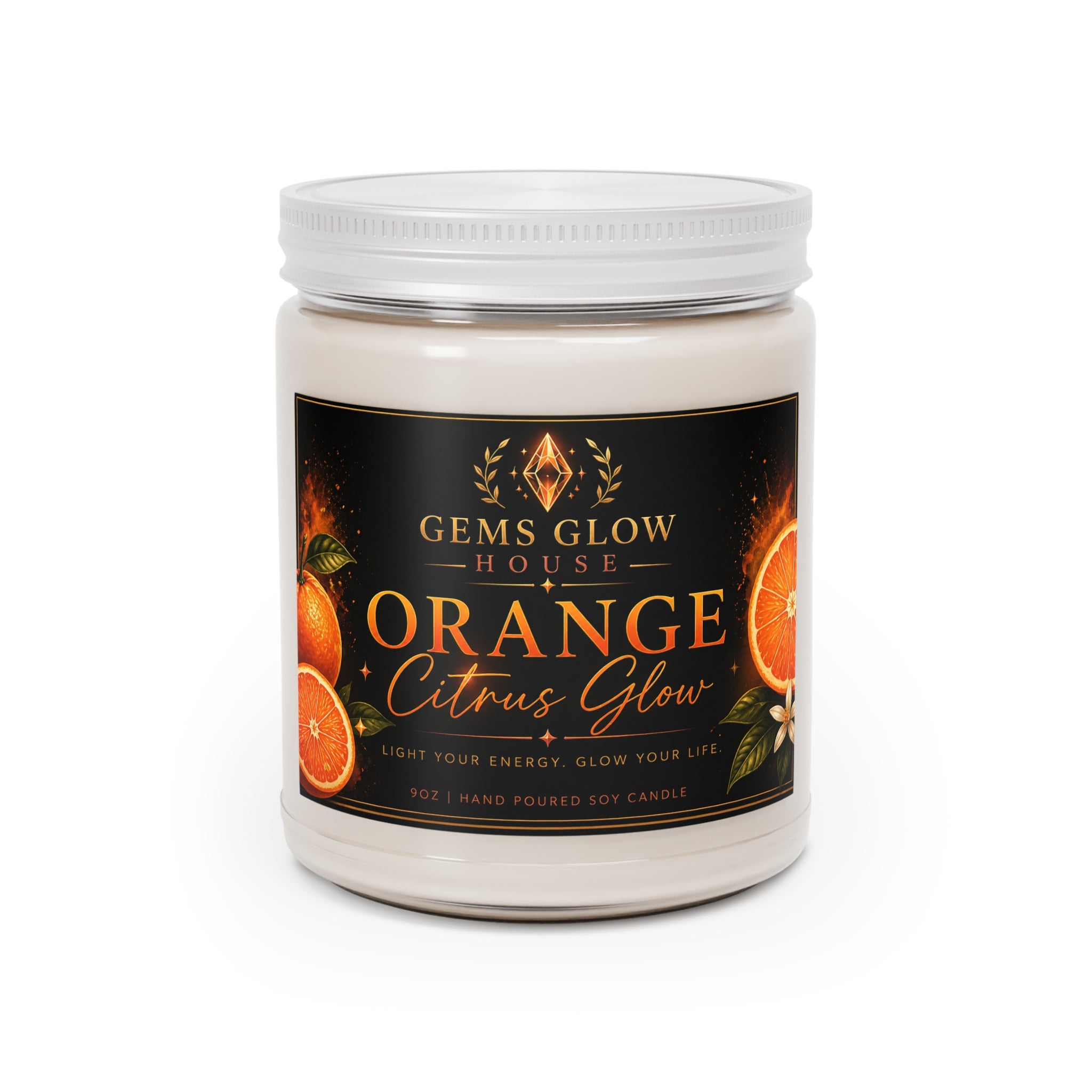 ORANGE CITRUS GLOW CANDLE