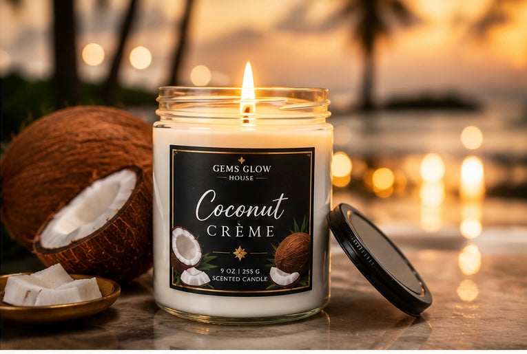 COCONUT CRÈME GLOW CANDLE