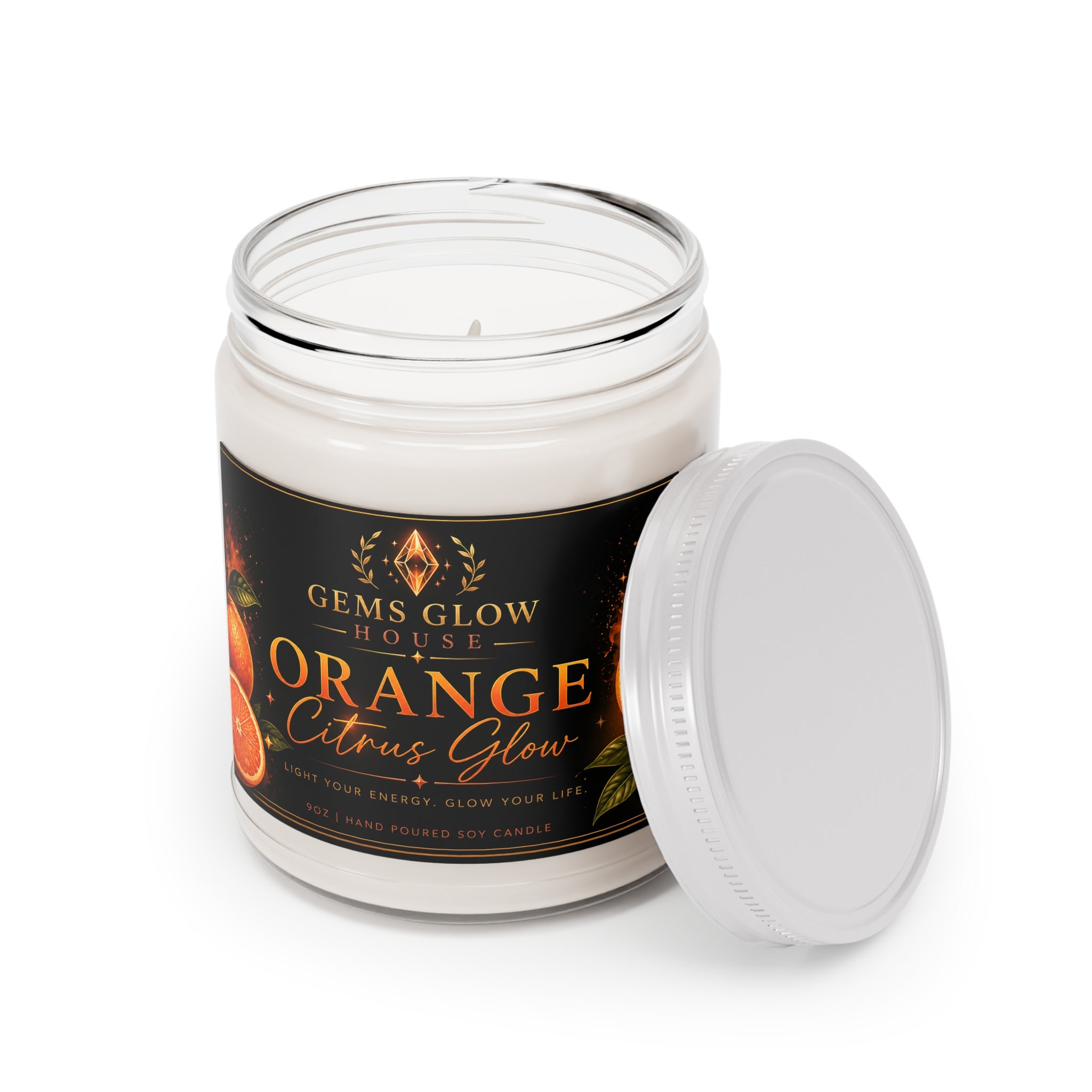 ORANGE CITRUS GLOW CANDLE