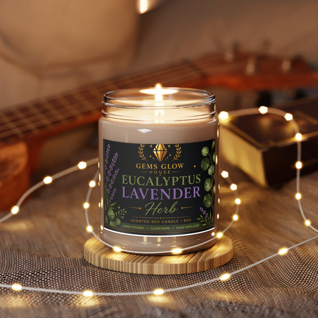 Eucalyptus Lavender & Herb Glow Candle